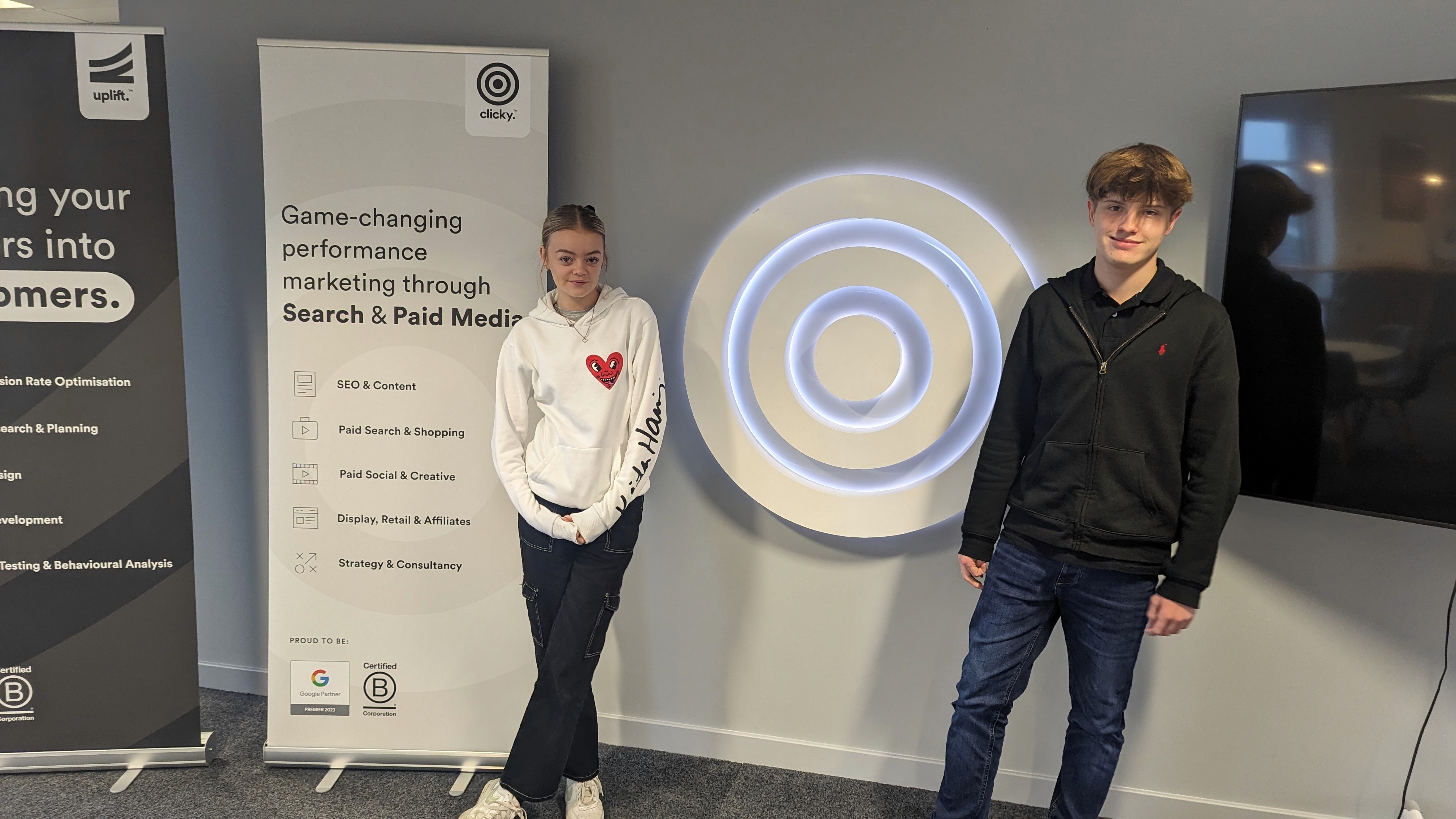 Work Experience: Millie-Rose & Ethan