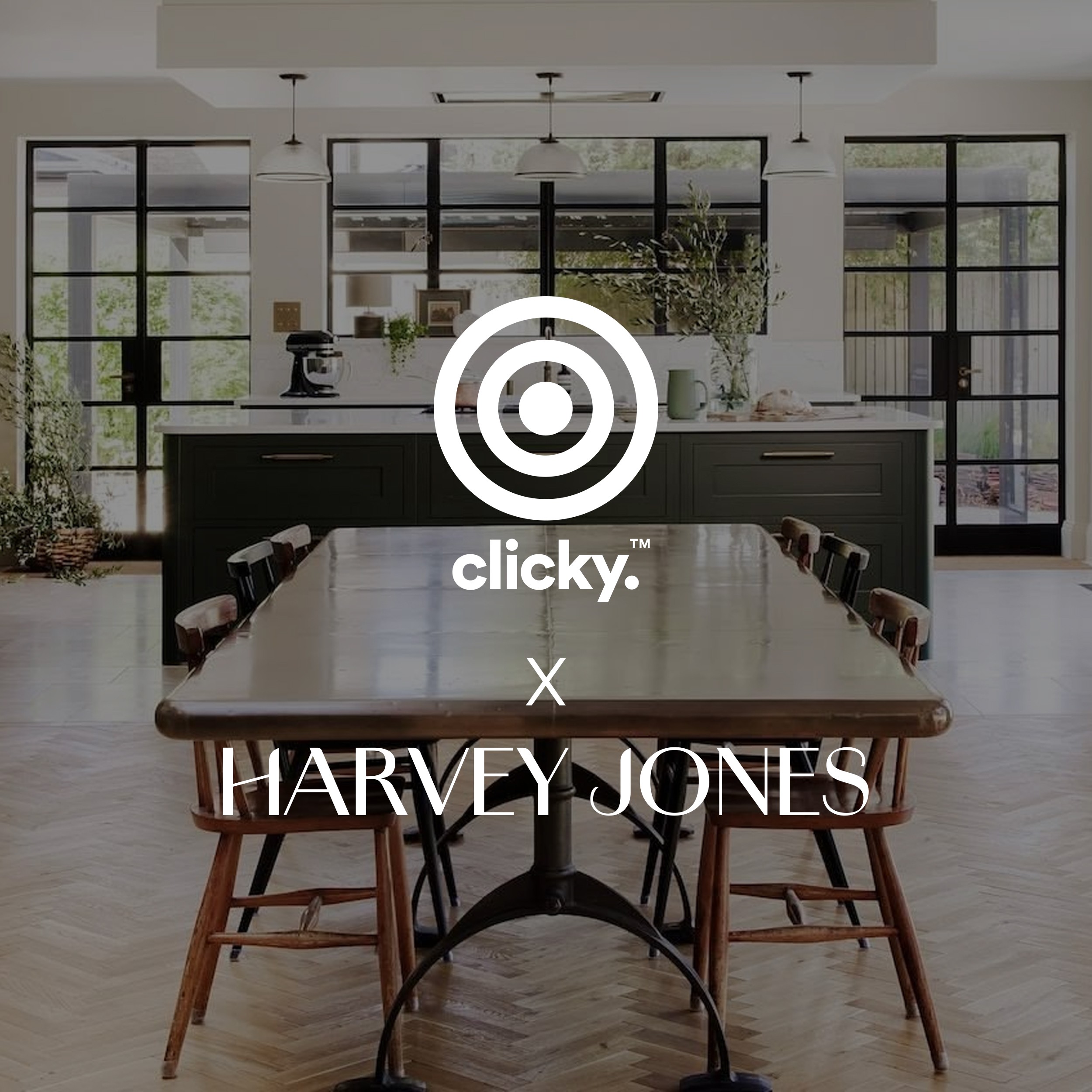 Harvey Jones Kitchens choose Clicky