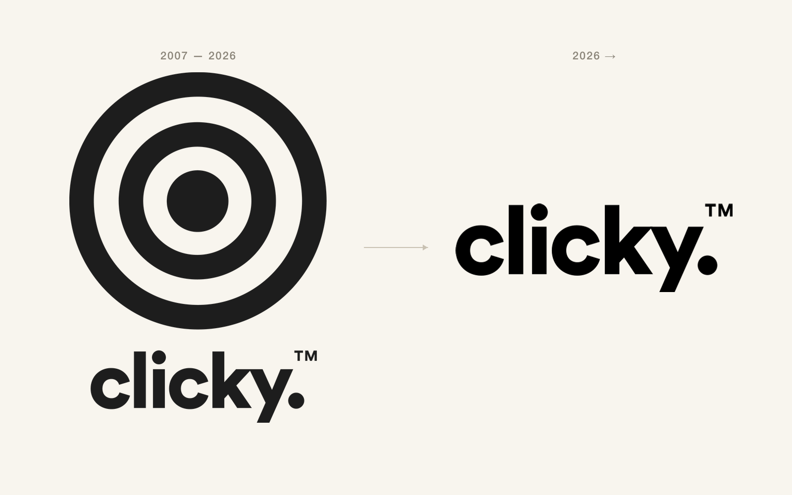 clicky. earned the right to be just clicky.