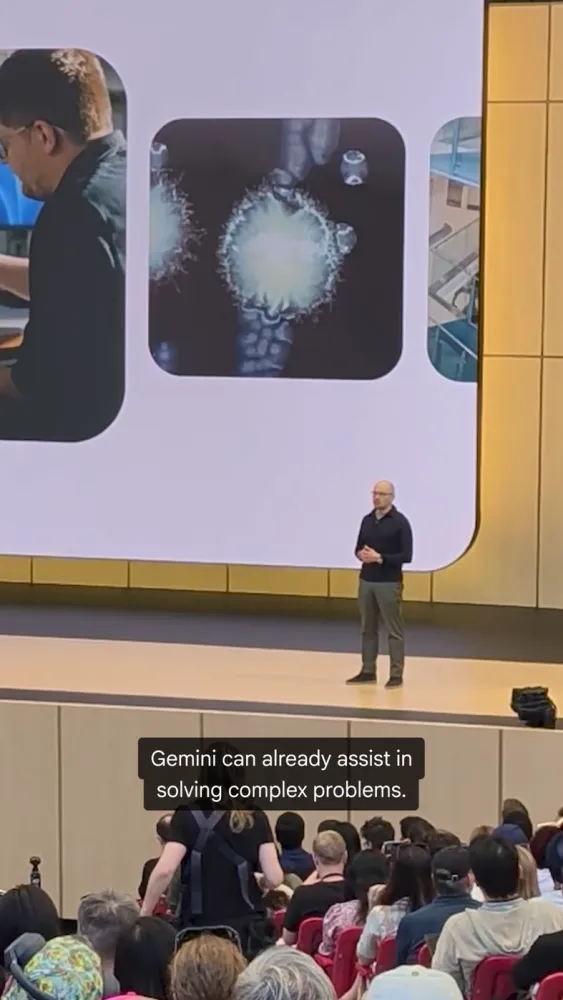 Gemini for Science: “Gemini can already assist in solving complex problems.”
